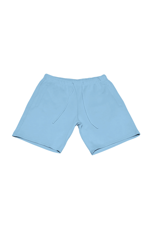 Canvas Terry Shorts - Smokey Blue