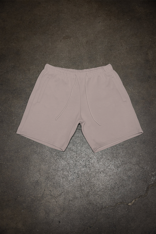 Canvas Terry Shorts - Khaki