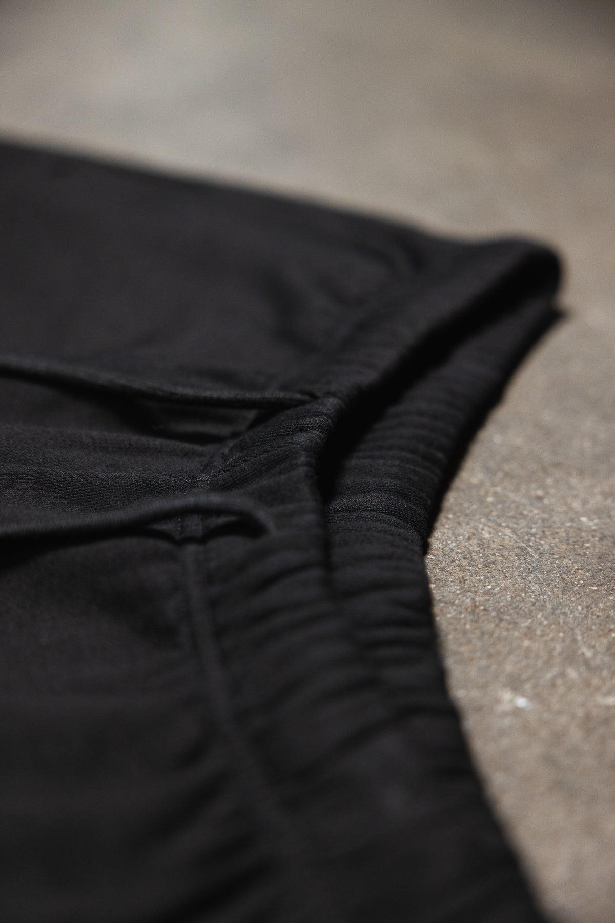 Canvas Terry Shorts - Black