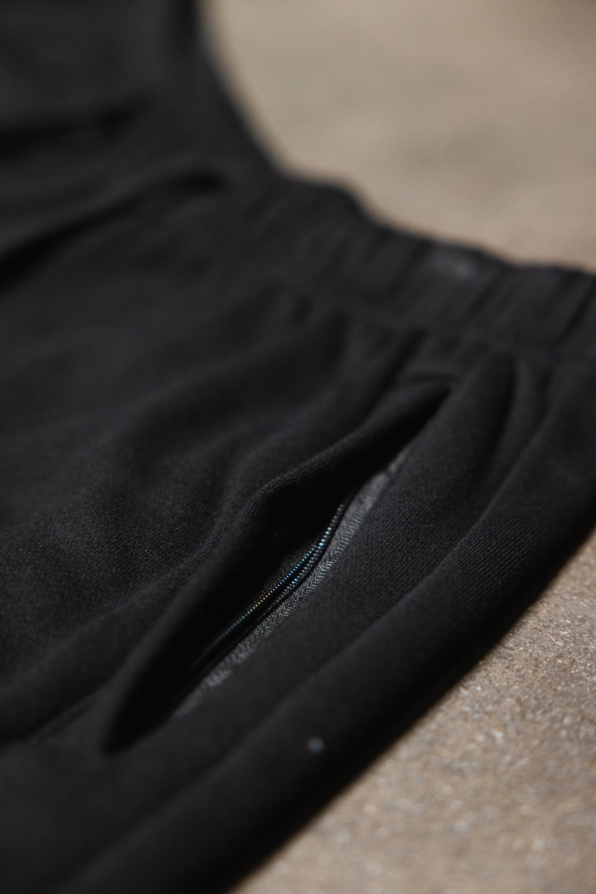 Canvas Terry Shorts - Black