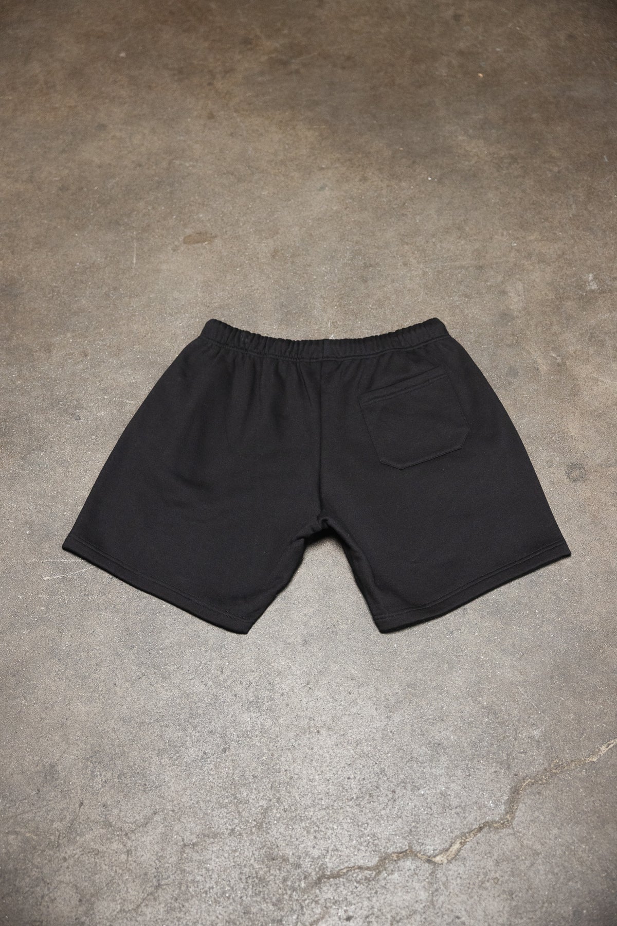 Canvas Terry Shorts - Black