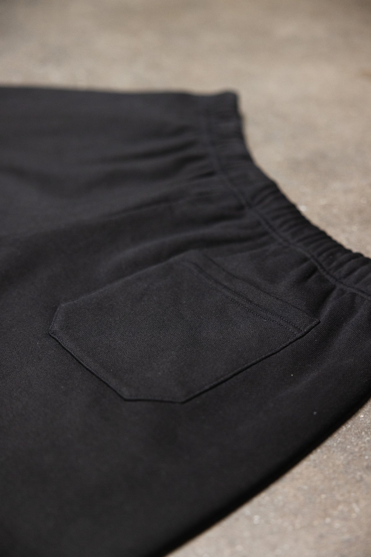 Canvas Terry Shorts - Black