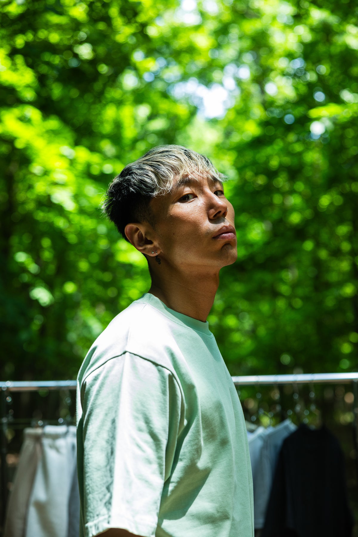 Canvas T Shirt - Dusty Mint