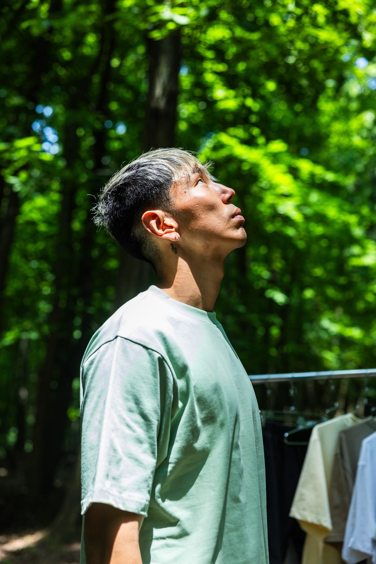 Canvas T Shirt - Dusty Mint