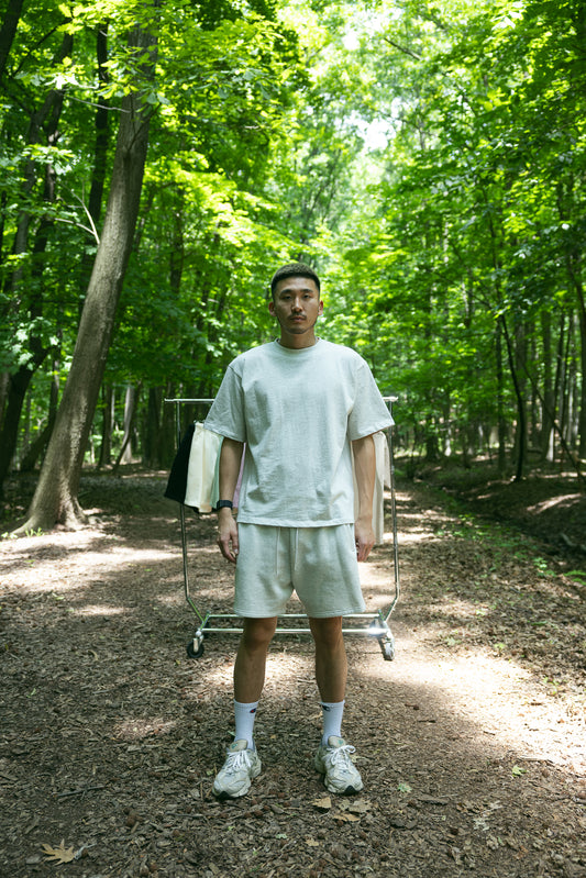 Canvas T Shirt - Light Oatmeal