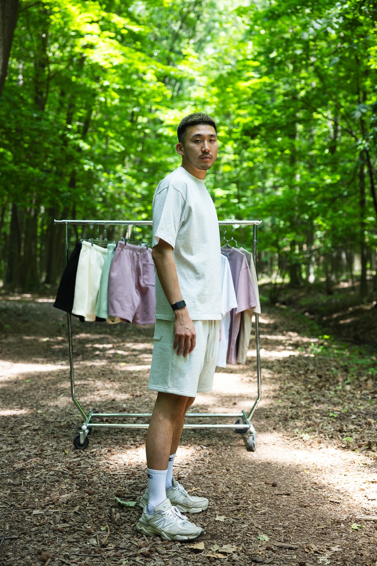 Canvas T Shirt - Light Oatmeal