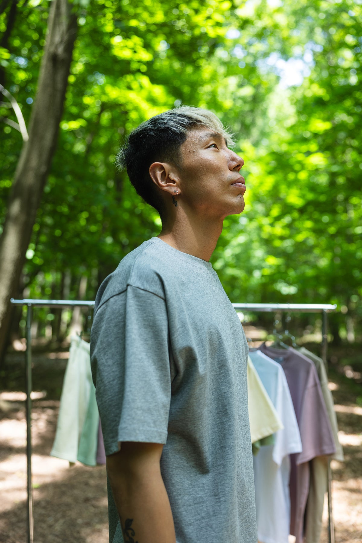 Canvas T Shirt - Heather Grey