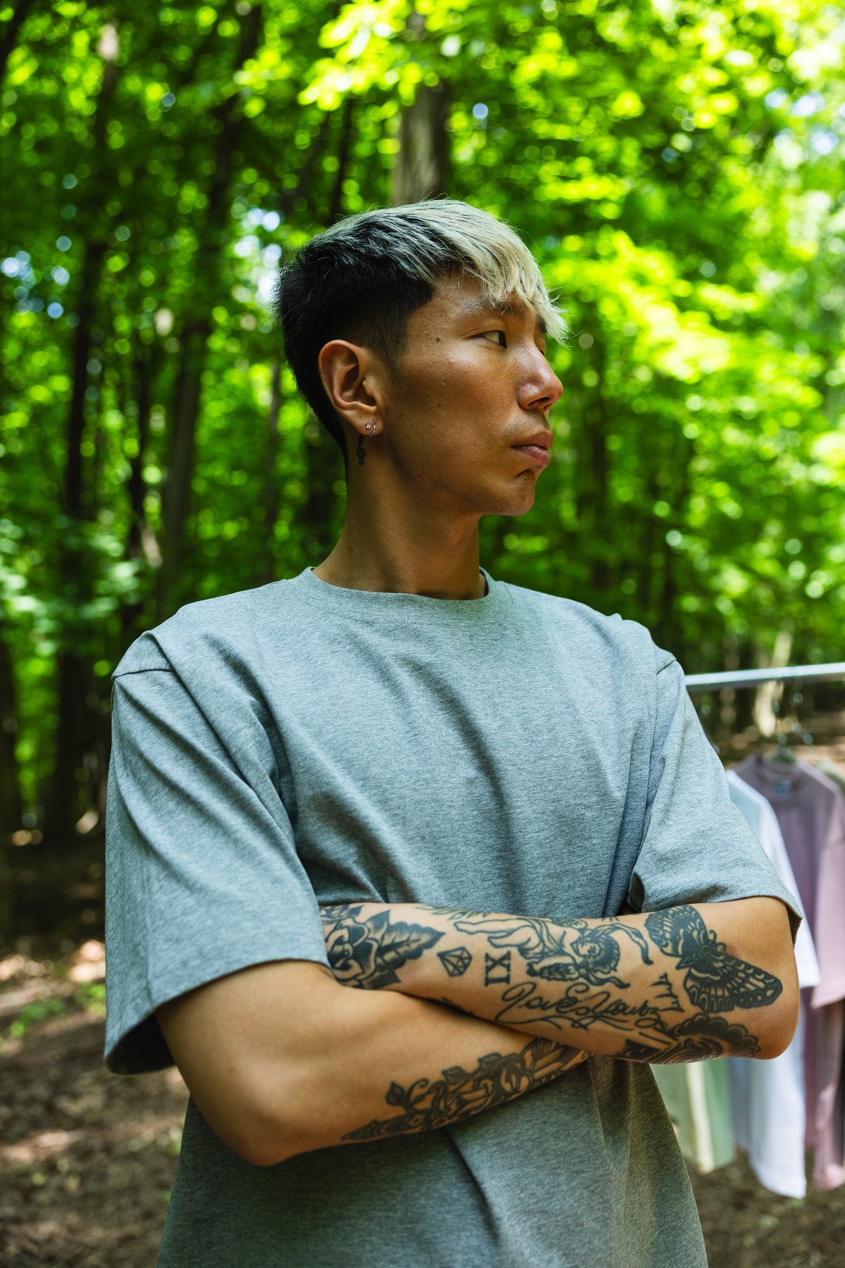 Canvas T Shirt - Heather Grey