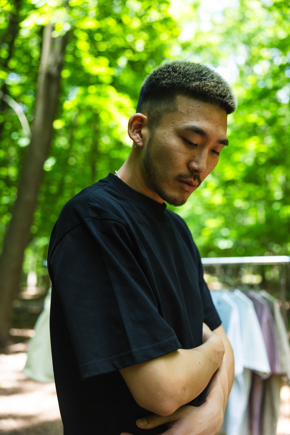 Canvas T Shirt - Black