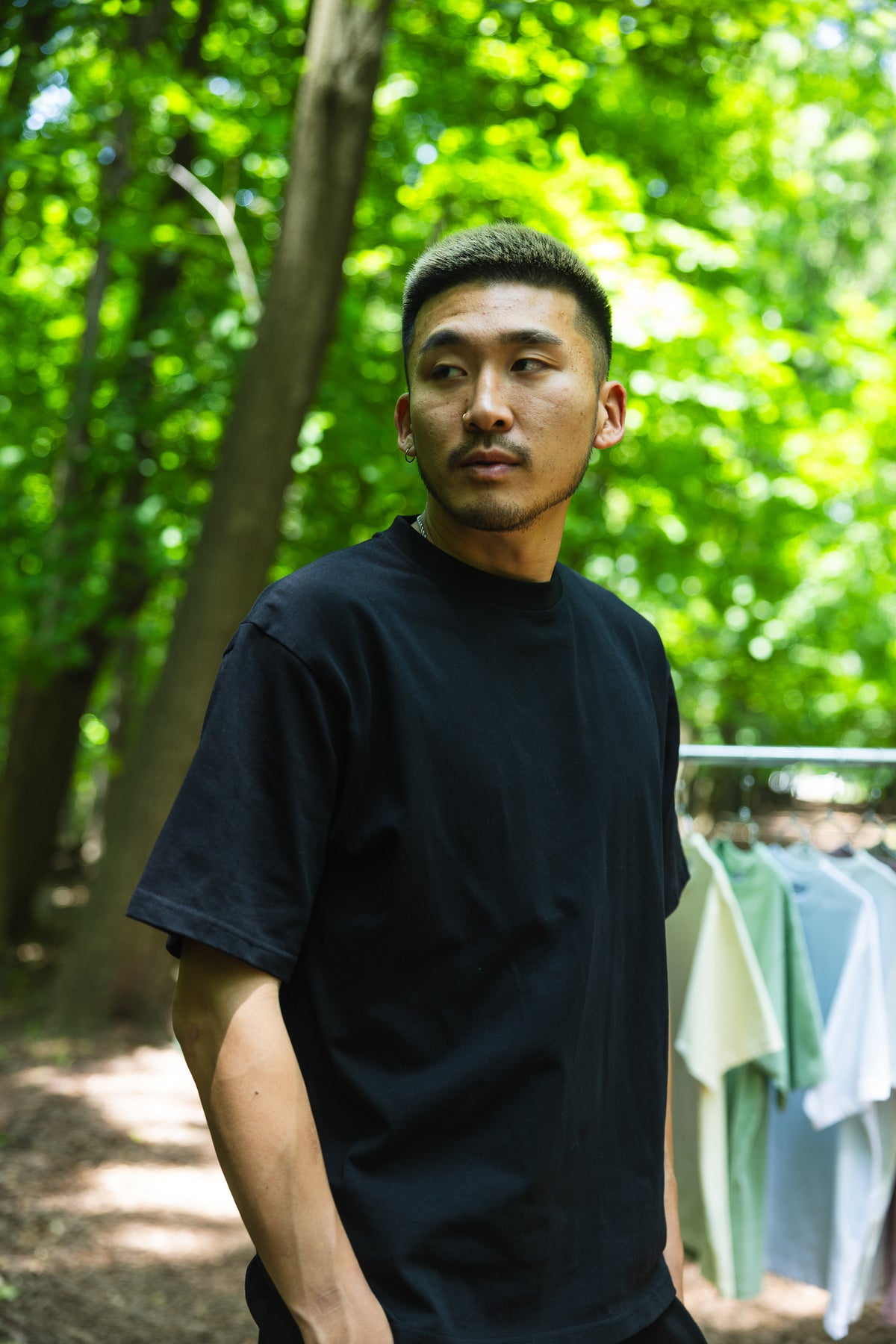 Canvas T Shirt - Black