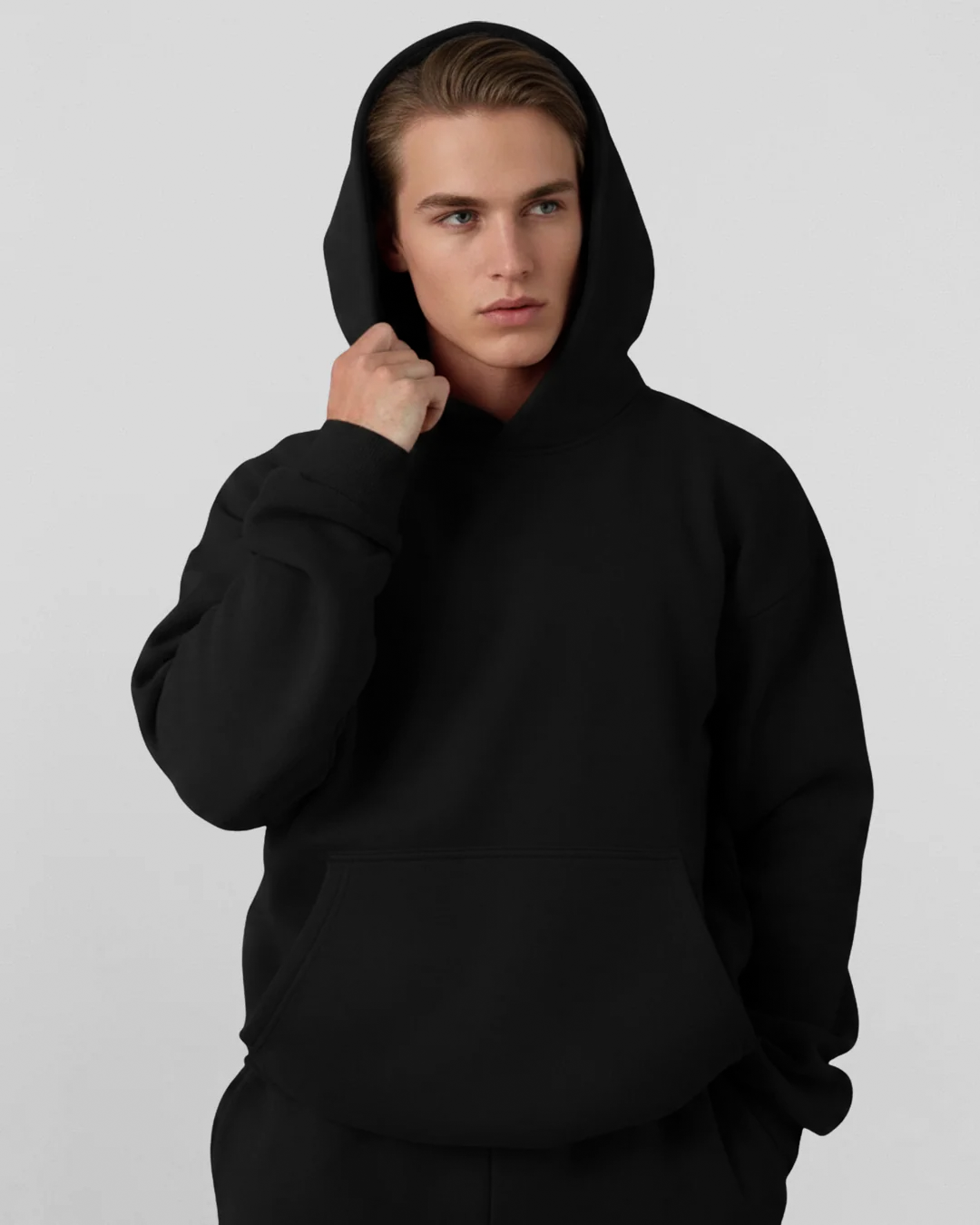 French Terry Set - Black