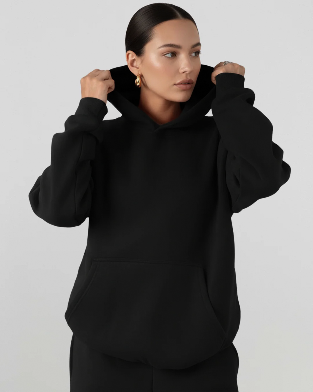 French Terry Set - Black