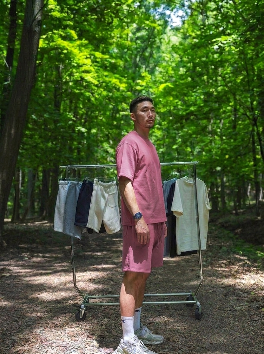 Canvas T Shirt - Crimson Red