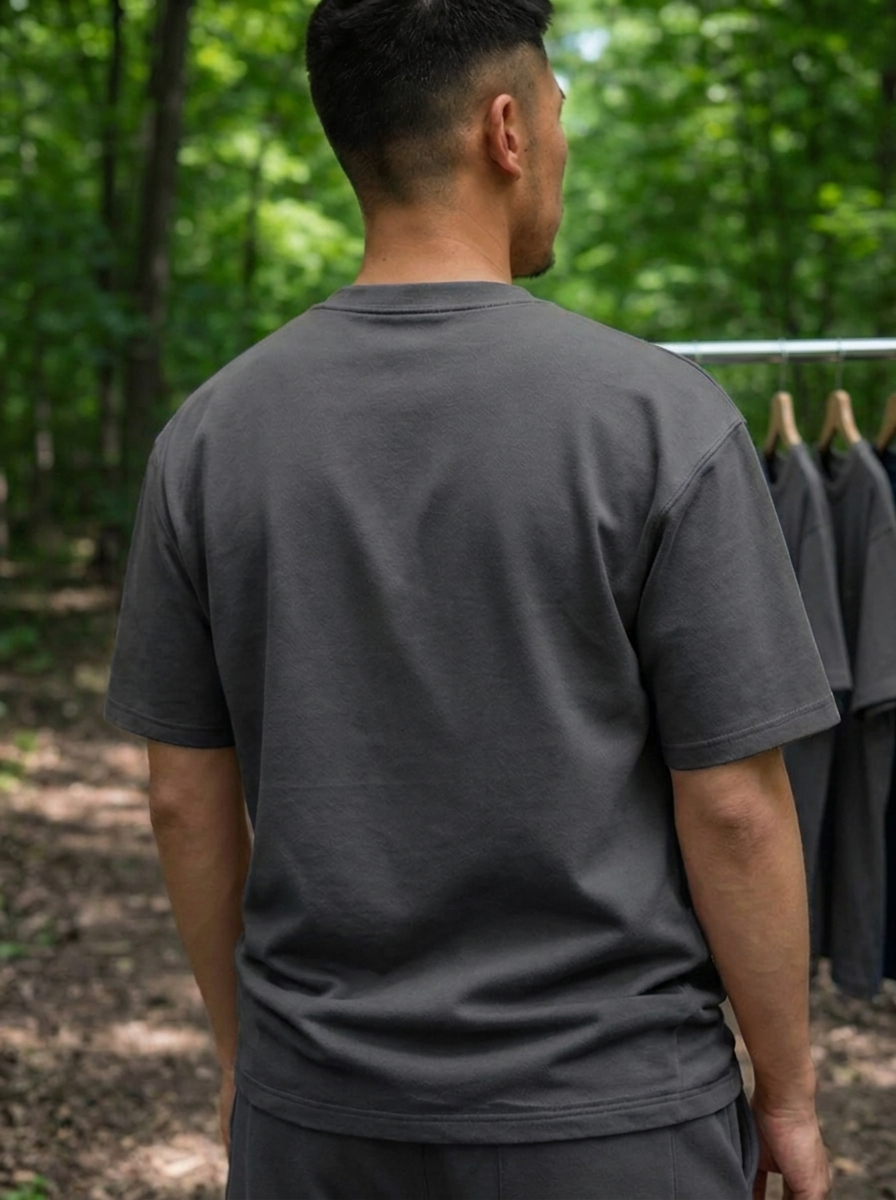 Canvas T Shirt - Dark Grey