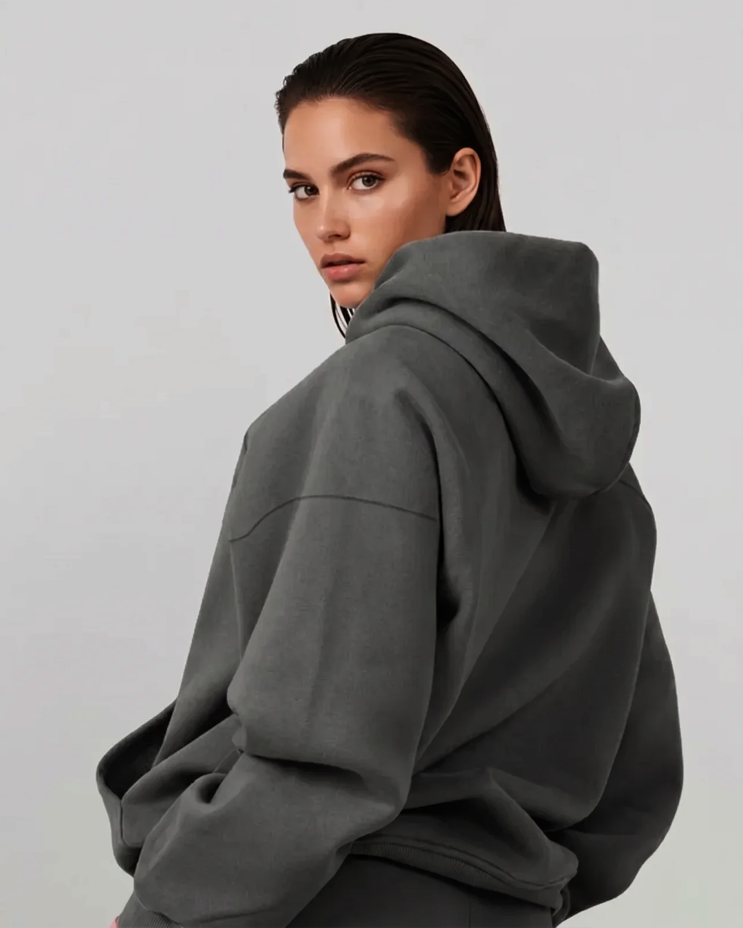 French Terry Set - Dark Grey