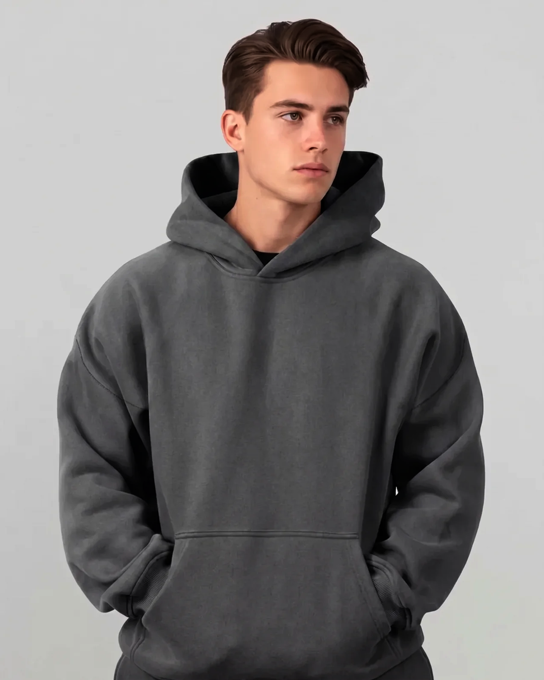 French Terry Set - Dark Grey