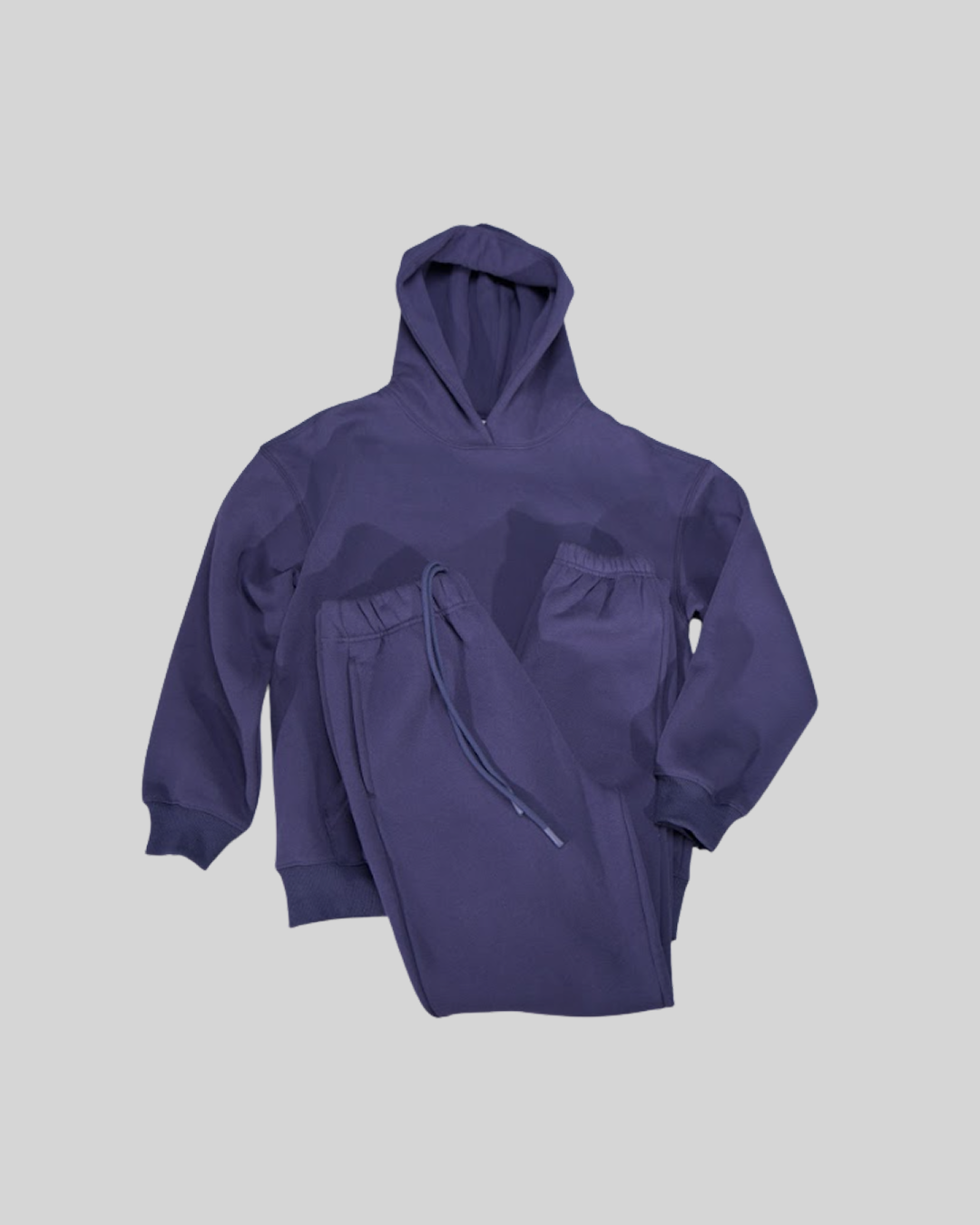 Women's Cotton Fleece Set - Navy