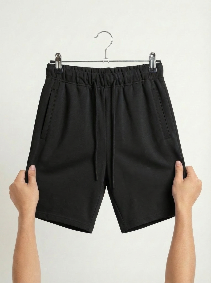 Heavyweight Terry Shorts - Black