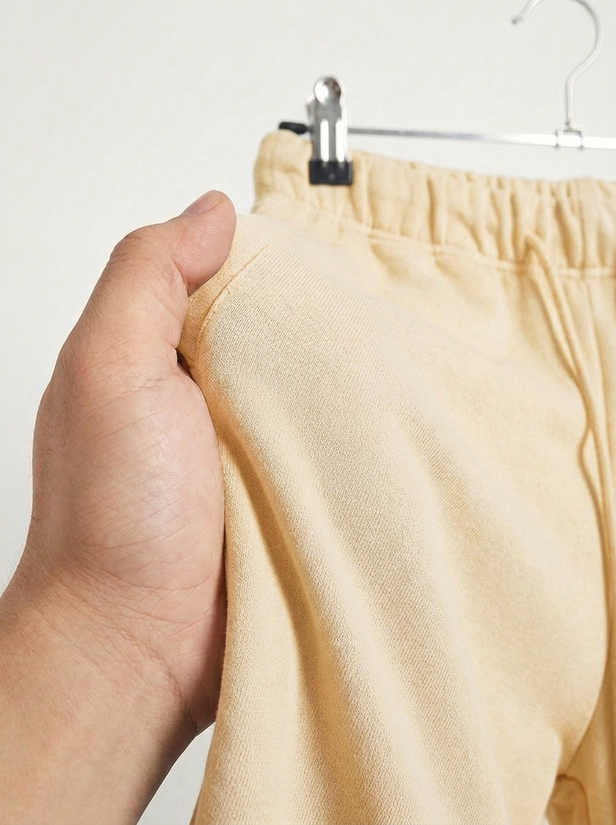 Heavyweight Terry Shorts - Butter Milk