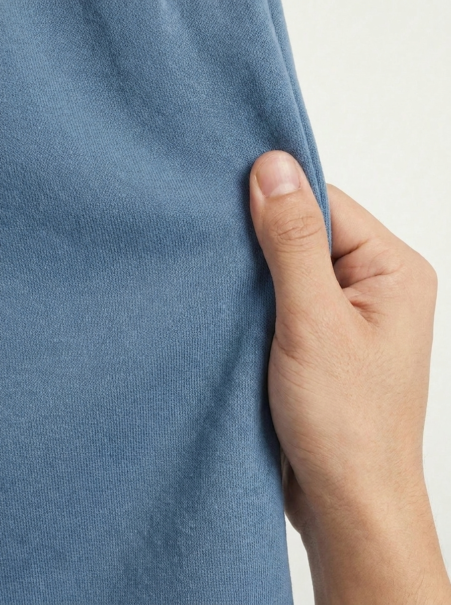 Heavyweight Terry Shorts - Smokey Blue