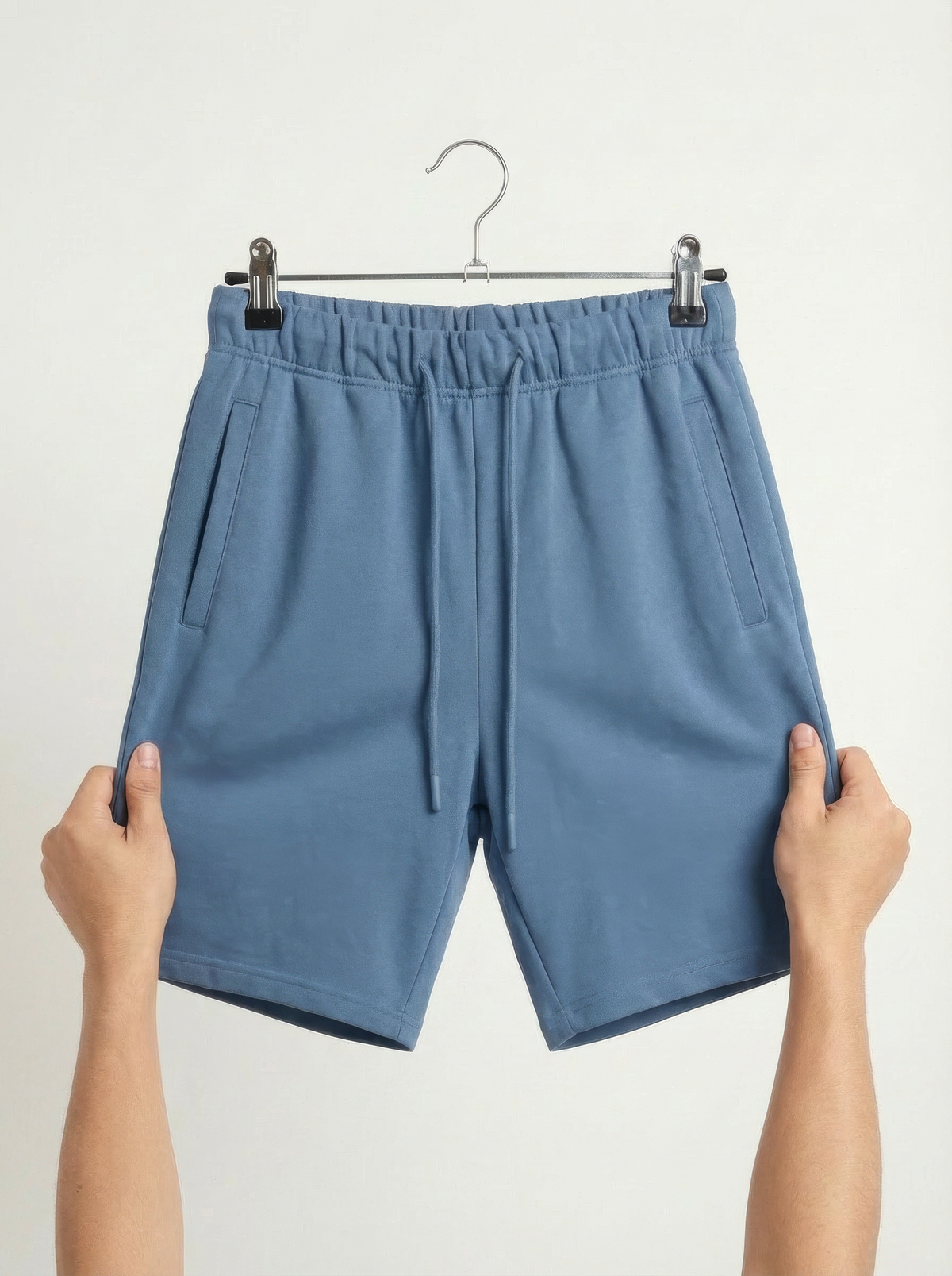 Heavyweight Terry Shorts - Smokey Blue