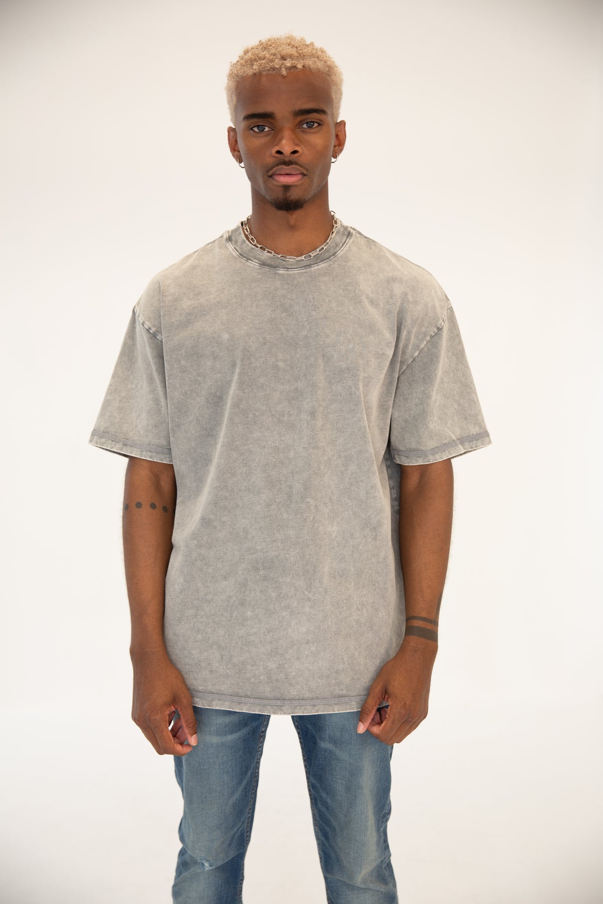 Vintage T Shirt - Ash Grey
