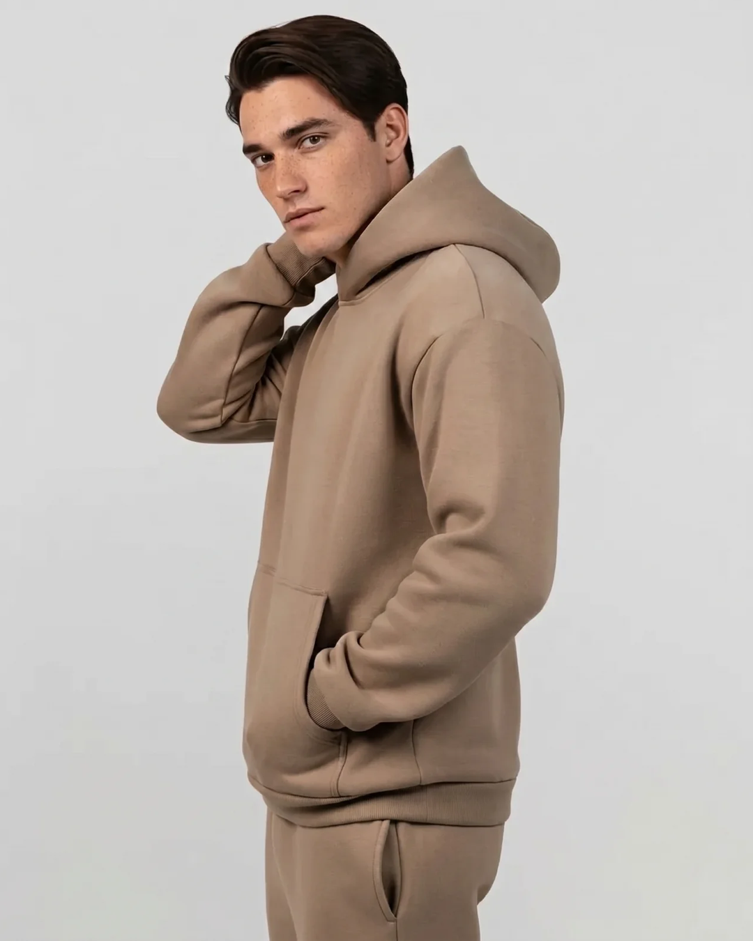 French Terry Set - Khaki