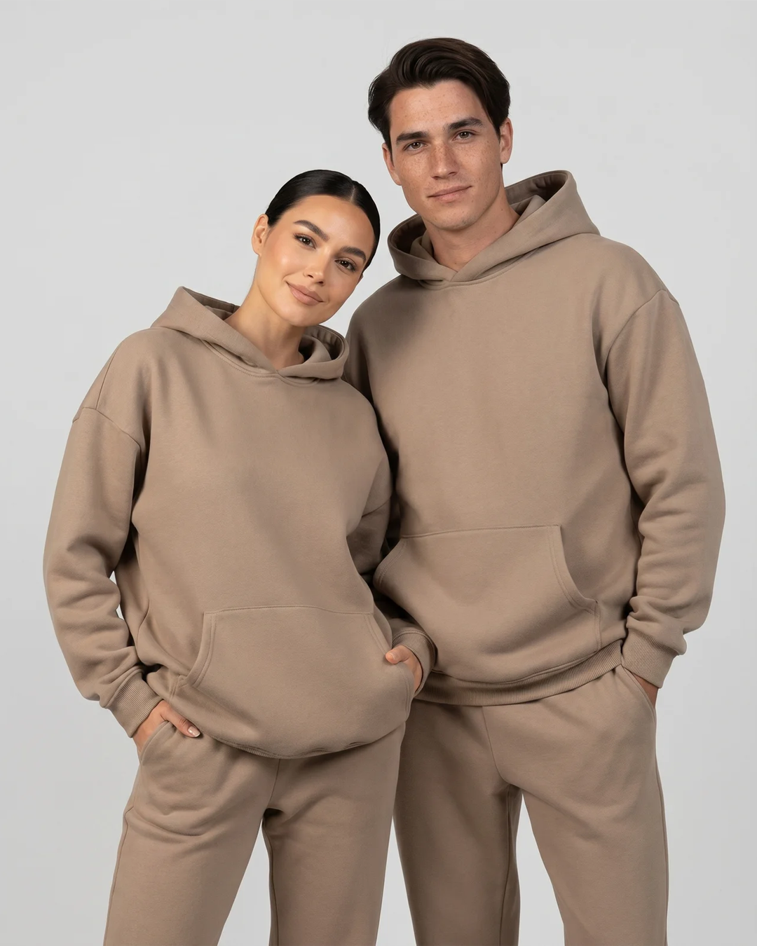 French Terry Set - Khaki