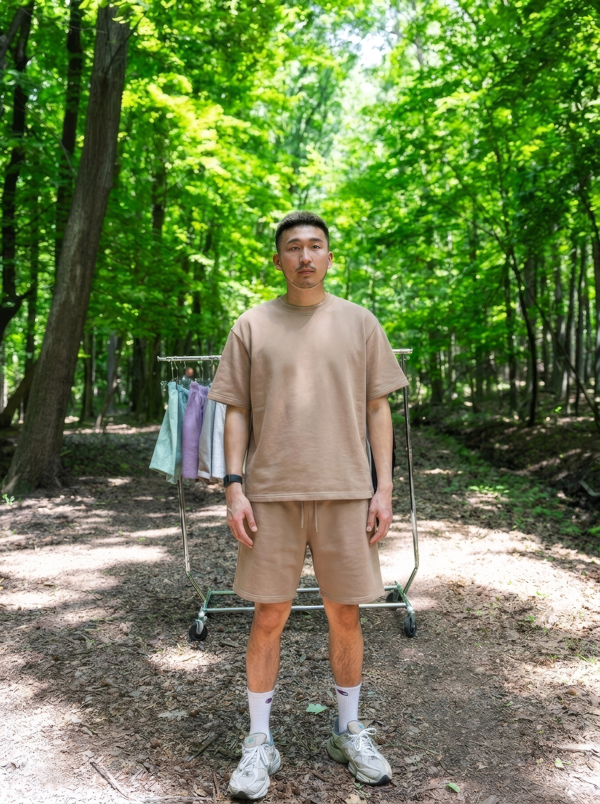 Canvas T Shirt - Khaki