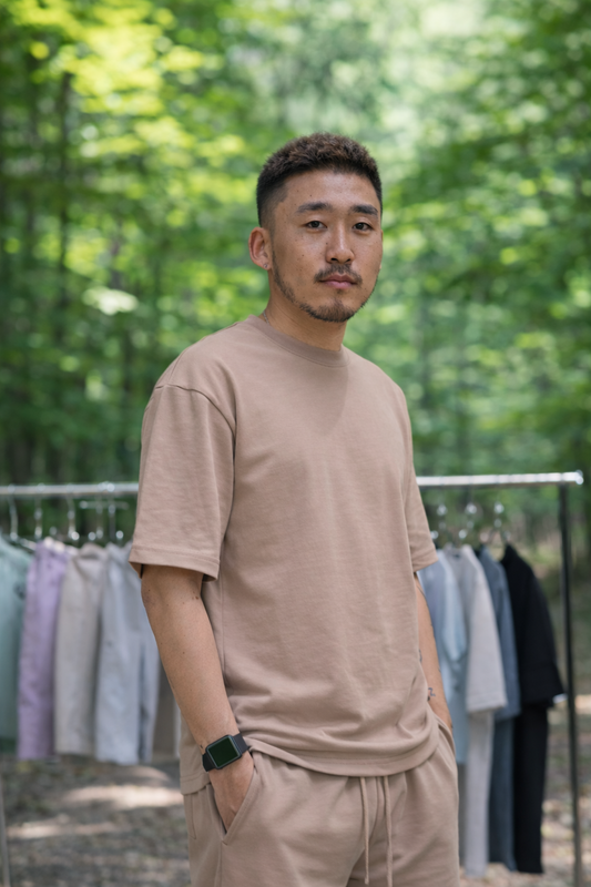 Canvas T Shirt - Khaki
