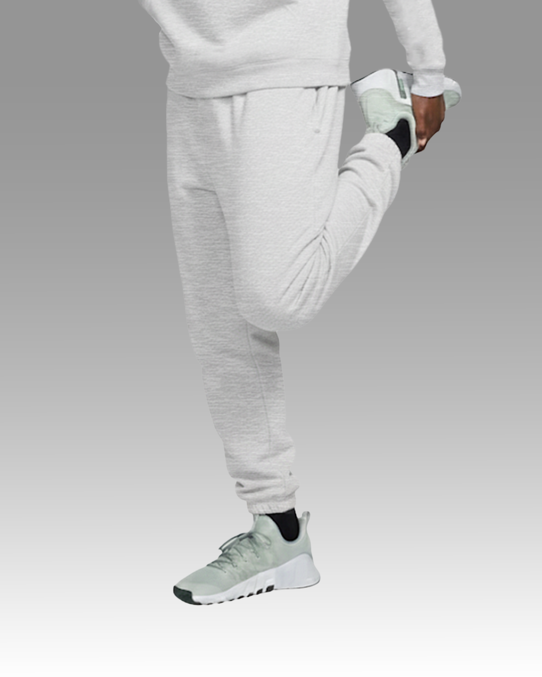 MEN'S Cotton Fleece Joggers - Light Oatmeal