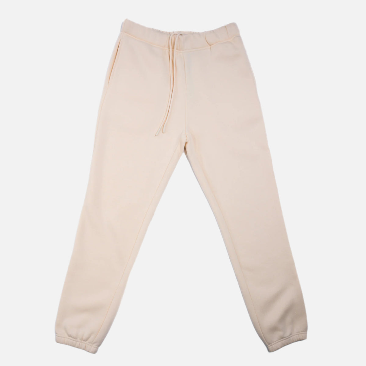 Women's Cotton Fleece Set - Cream