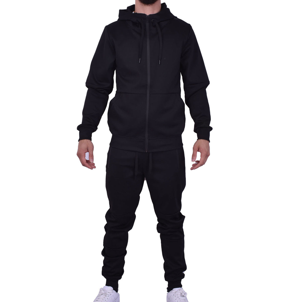 Men's Tech Fleece Tracksuit - Black