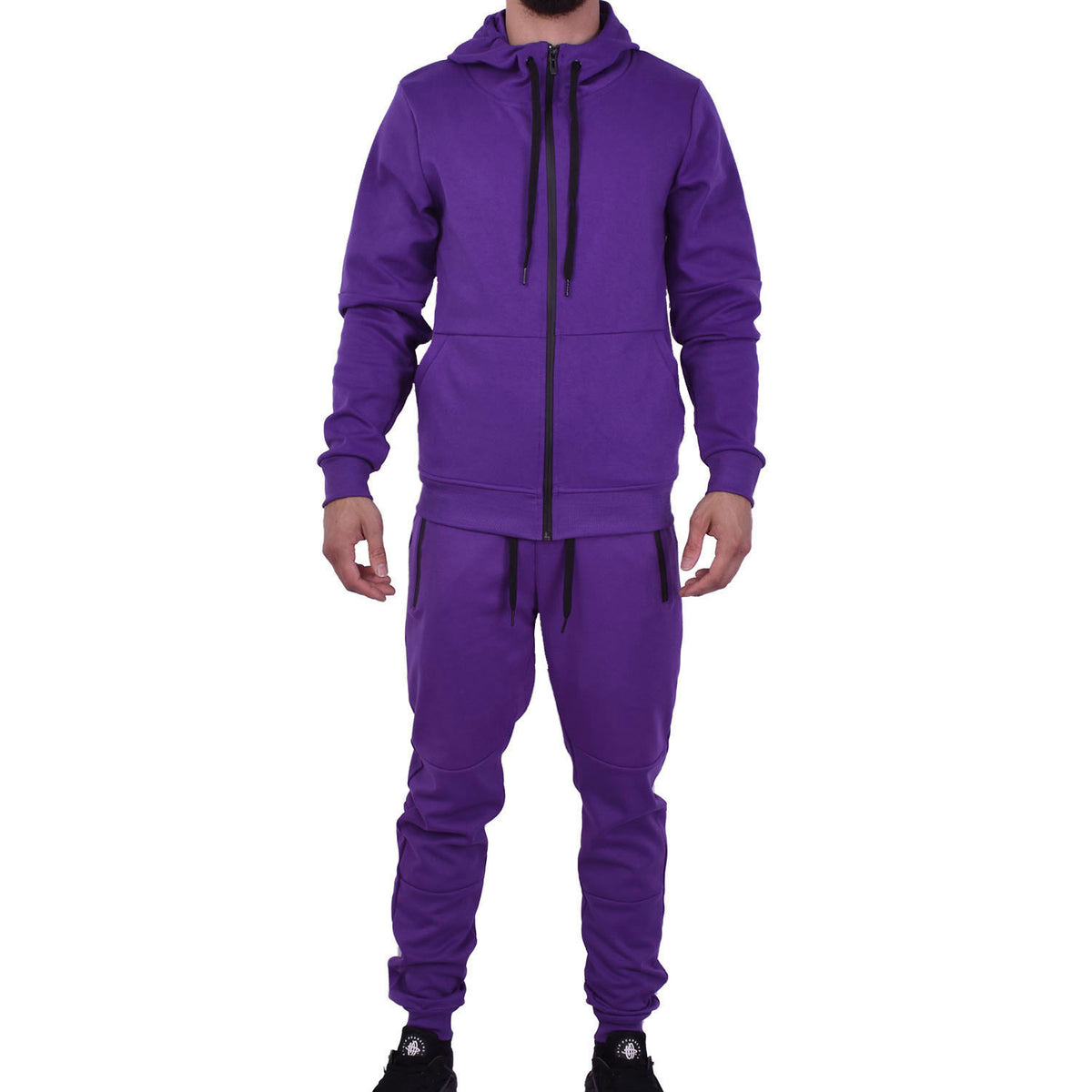 Men's Tech Fleece Tracksuit - Purple