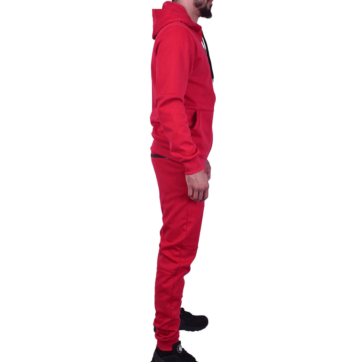 Men's Tech Fleece Tracksuit - Red