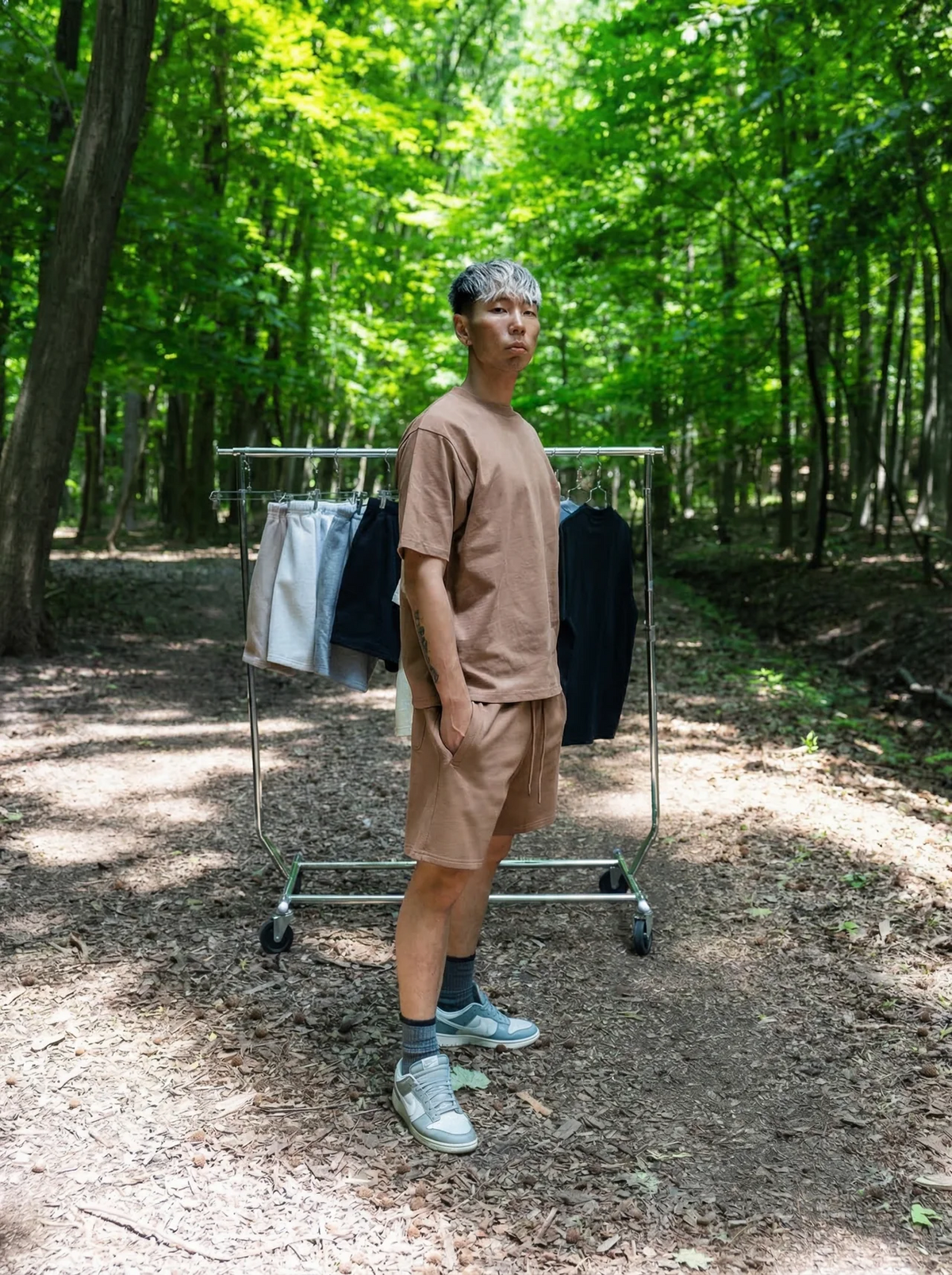 Canvas T Shirt - Mocha
