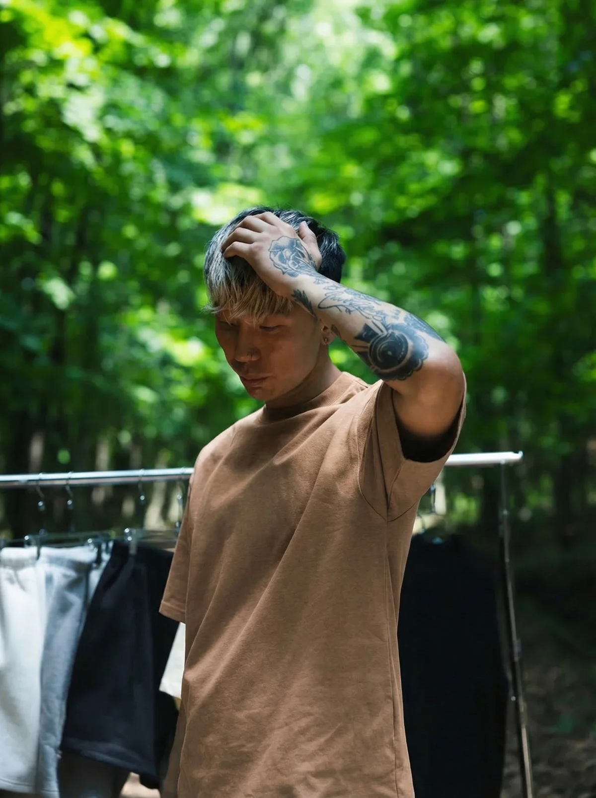 Canvas T Shirt - Mocha