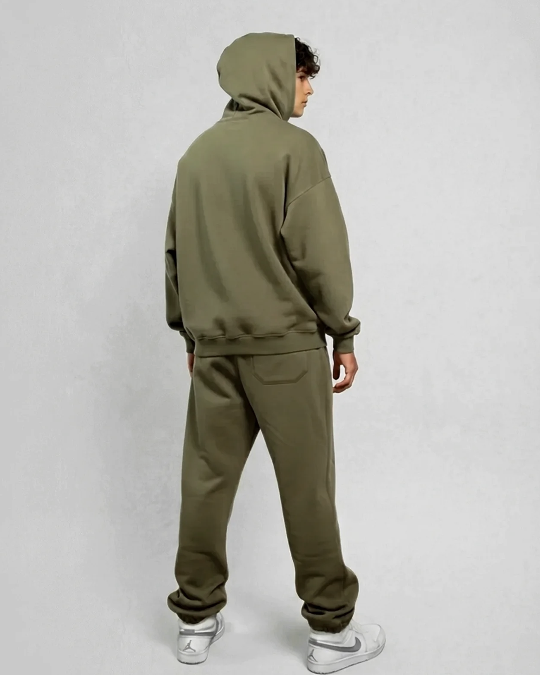 French Terry Set - Olive