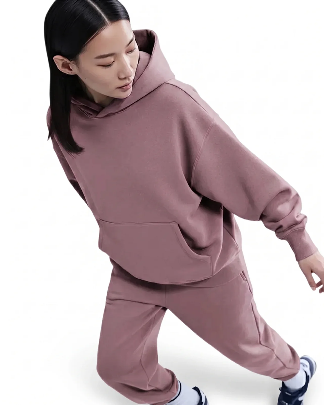 French Terry Set - Shadow Purple