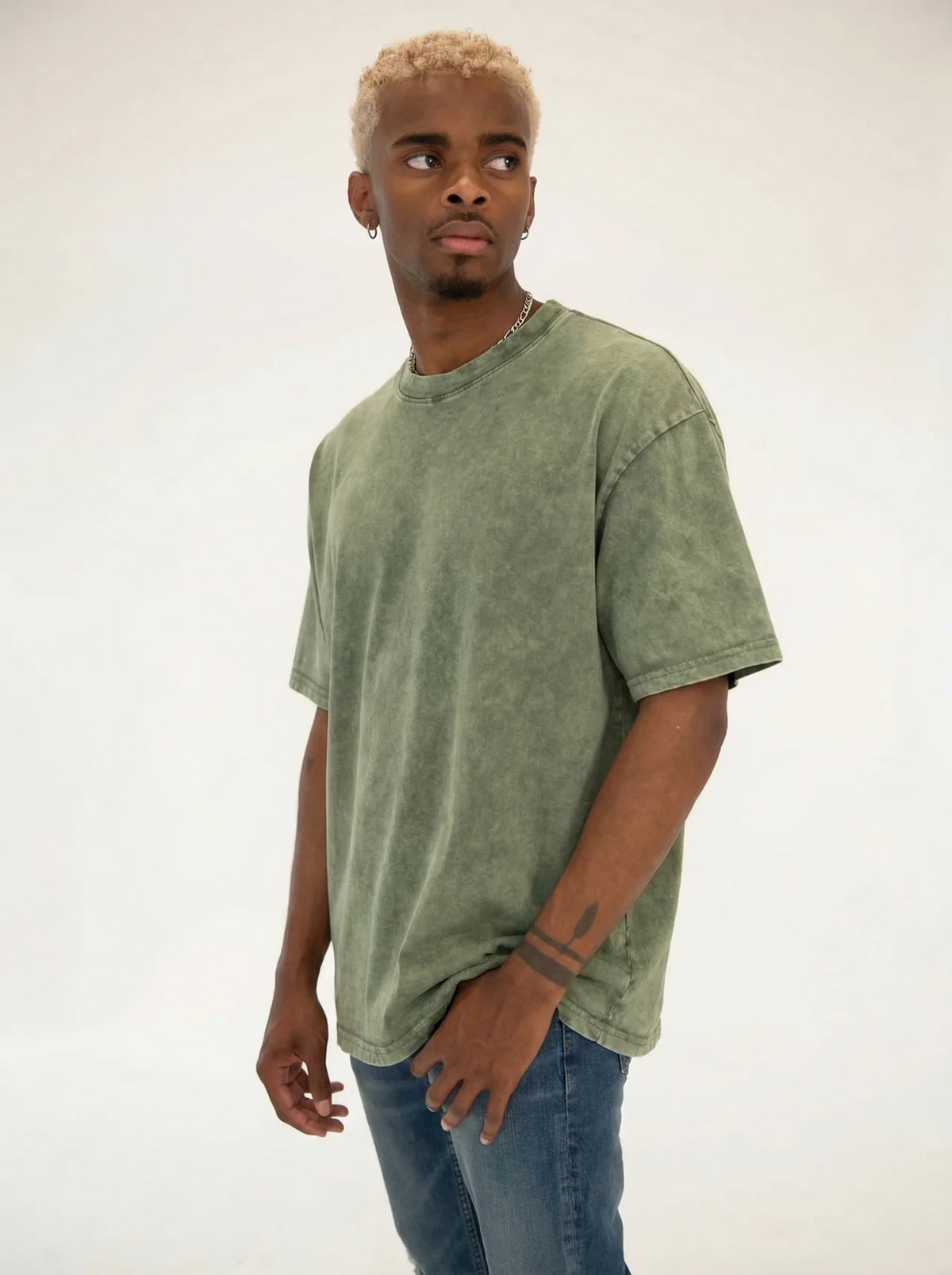 Vintage T Shirt - Vintage Olive