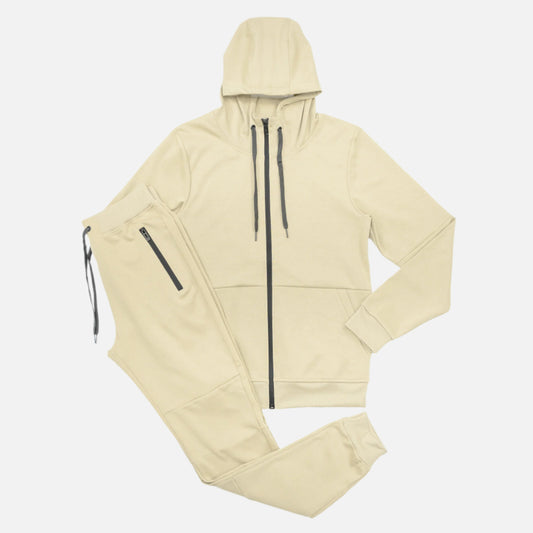 Men's Tech Fleece Tracksuit - Sand