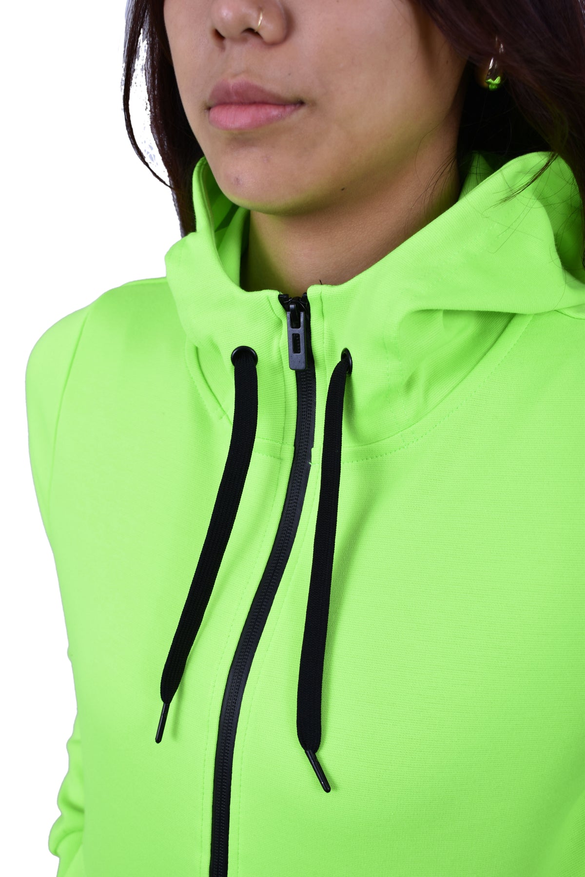 Women's Tech Fleece Tracksuit  - Neon Green
