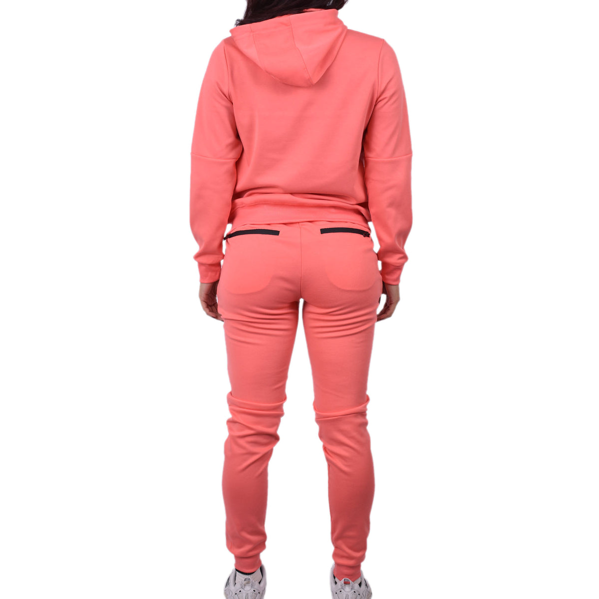 Women's Tech Fleece Tracksuit  - Salmon
