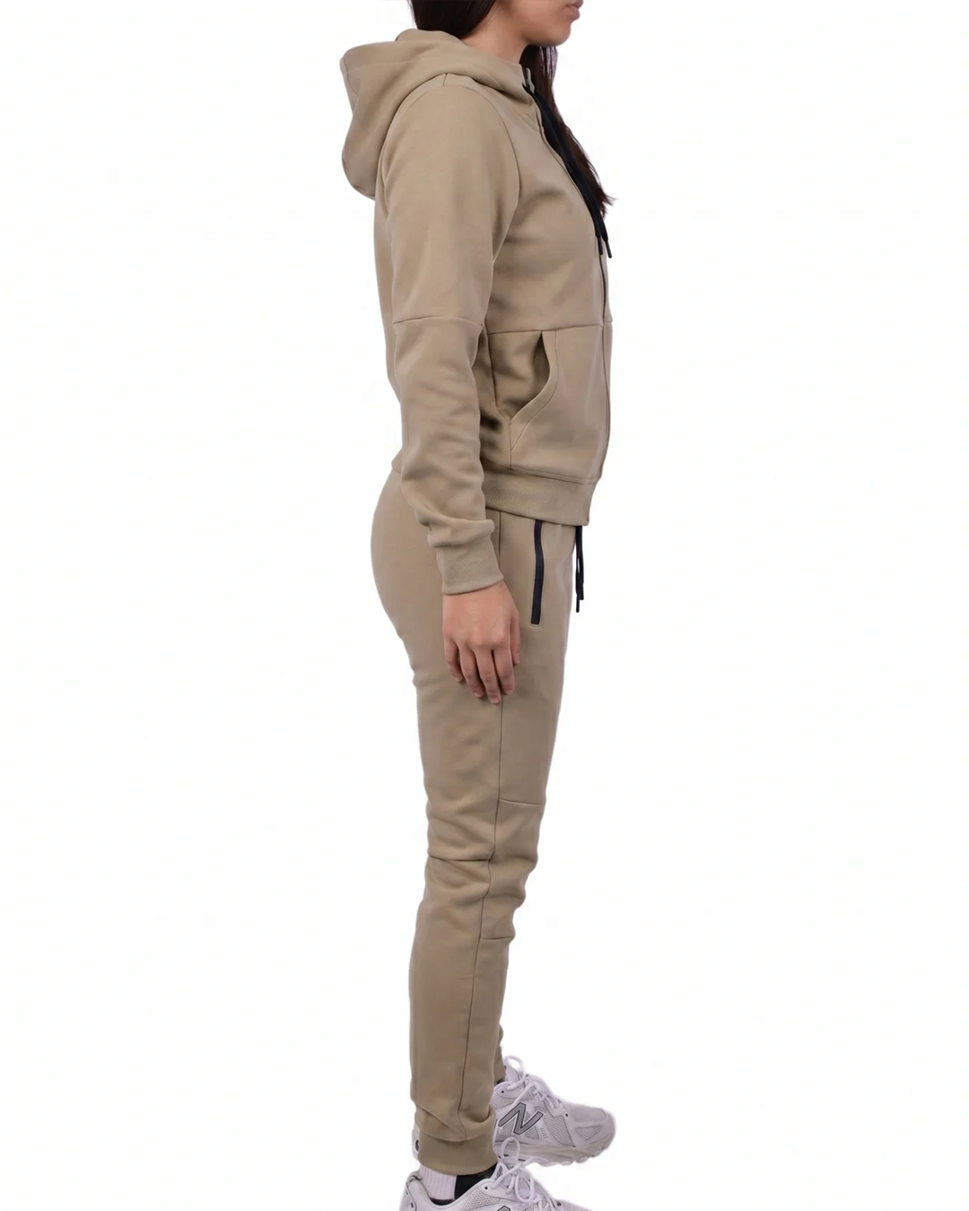Women's Tech Fleece Tracksuit - Khaki