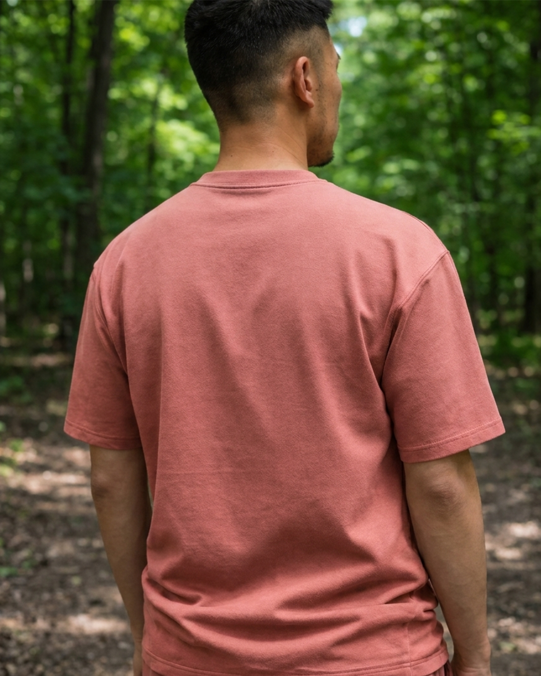 Canvas T Shirt - Rose Wine