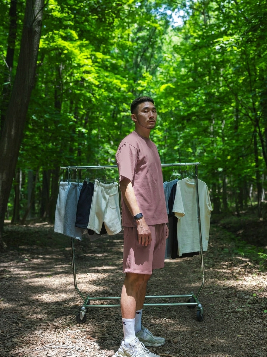 Canvas T Shirt - Shadow Purple