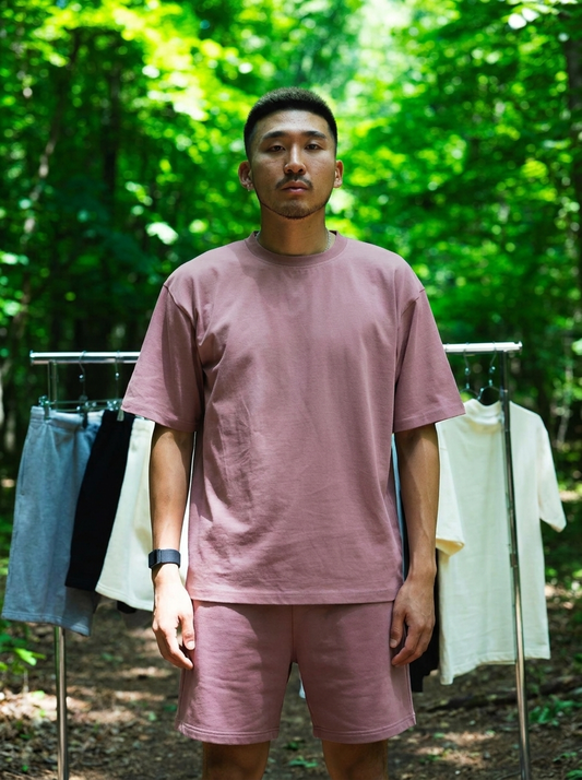 Canvas T Shirt - Shadow Purple