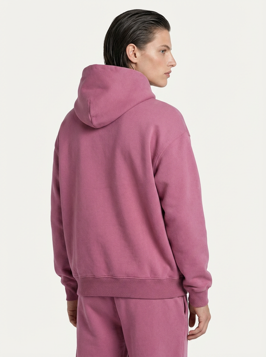 Women's Cotton Fleece Set - Crimson Red